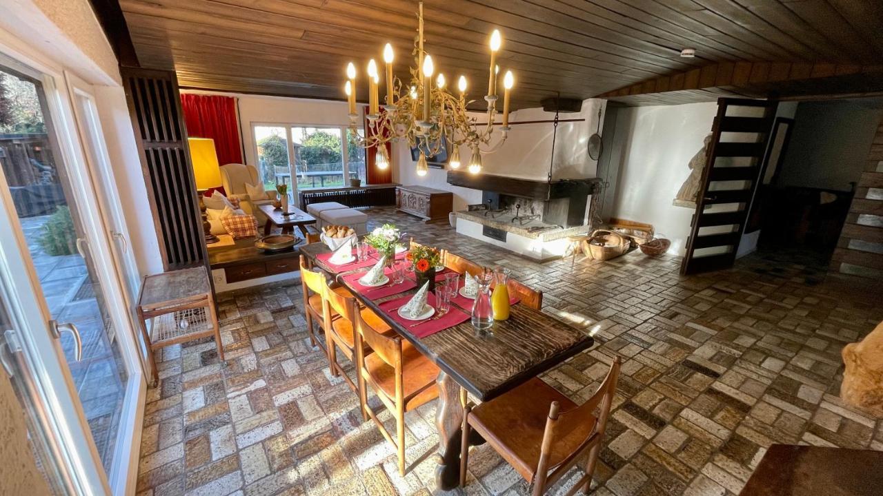 Large Holiday Apartment With Sauna, Terrace, Garden And Open Fireplace Lenggries Zewnętrze zdjęcie