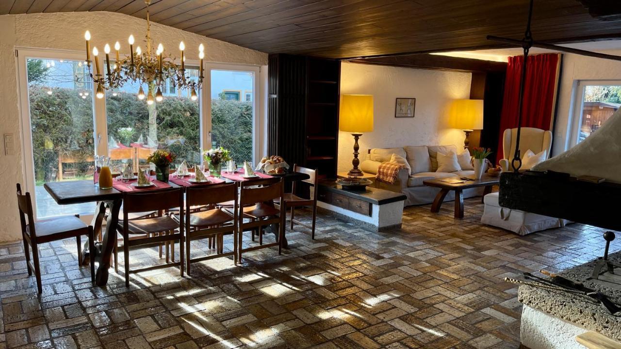 Large Holiday Apartment With Sauna, Terrace, Garden And Open Fireplace Lenggries Zewnętrze zdjęcie