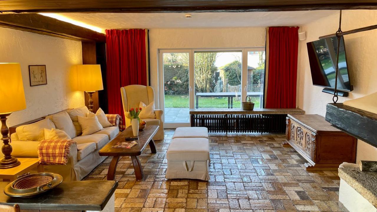 Large Holiday Apartment With Sauna, Terrace, Garden And Open Fireplace Lenggries Zewnętrze zdjęcie