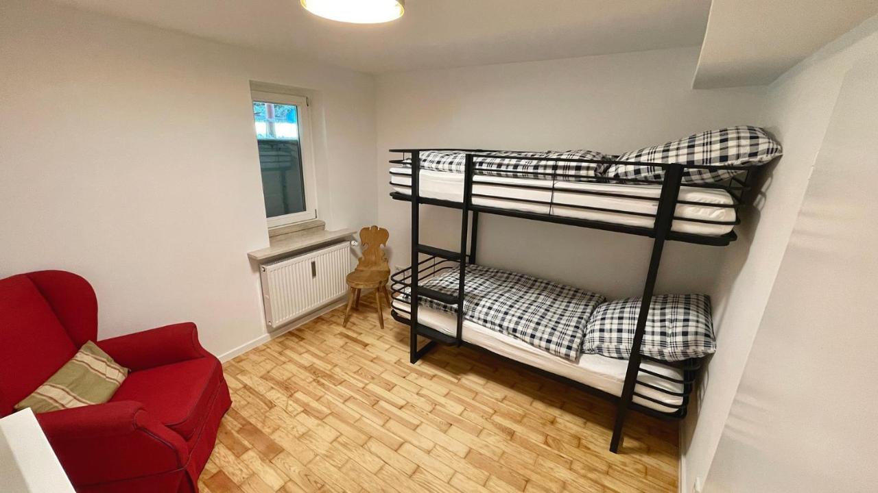 Large Holiday Apartment With Sauna, Terrace, Garden And Open Fireplace Lenggries Zewnętrze zdjęcie