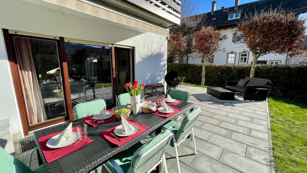 Large Holiday Apartment With Sauna, Terrace, Garden And Open Fireplace Lenggries Zewnętrze zdjęcie